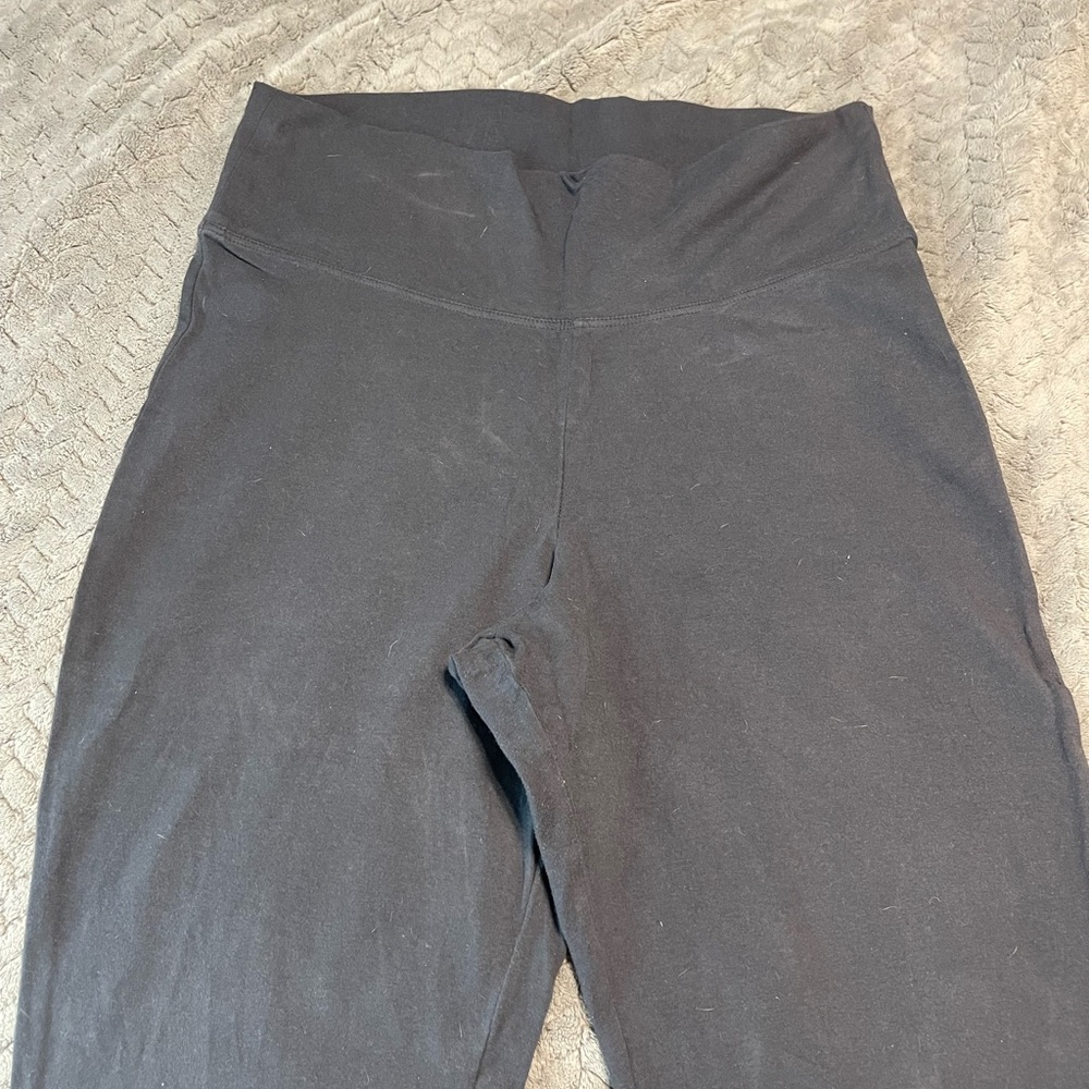 Old Navy Grey High Waisted Wide Leg Capri. Size XL